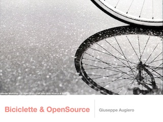 Blender Worshop: Biciclette e Open source