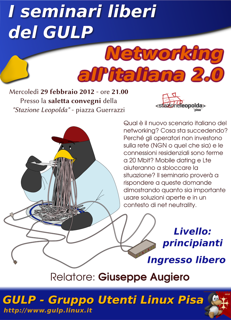 Seminario: “Networking all’Italiana 2.0”