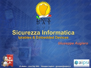 Sicurezza Informatica: Iptables & Embedded Device