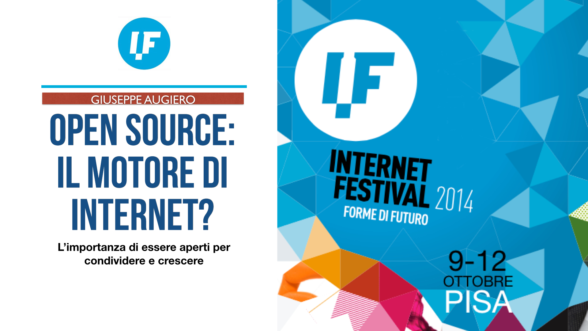 Slide “Open Source: il motore di Internet?” IF2014