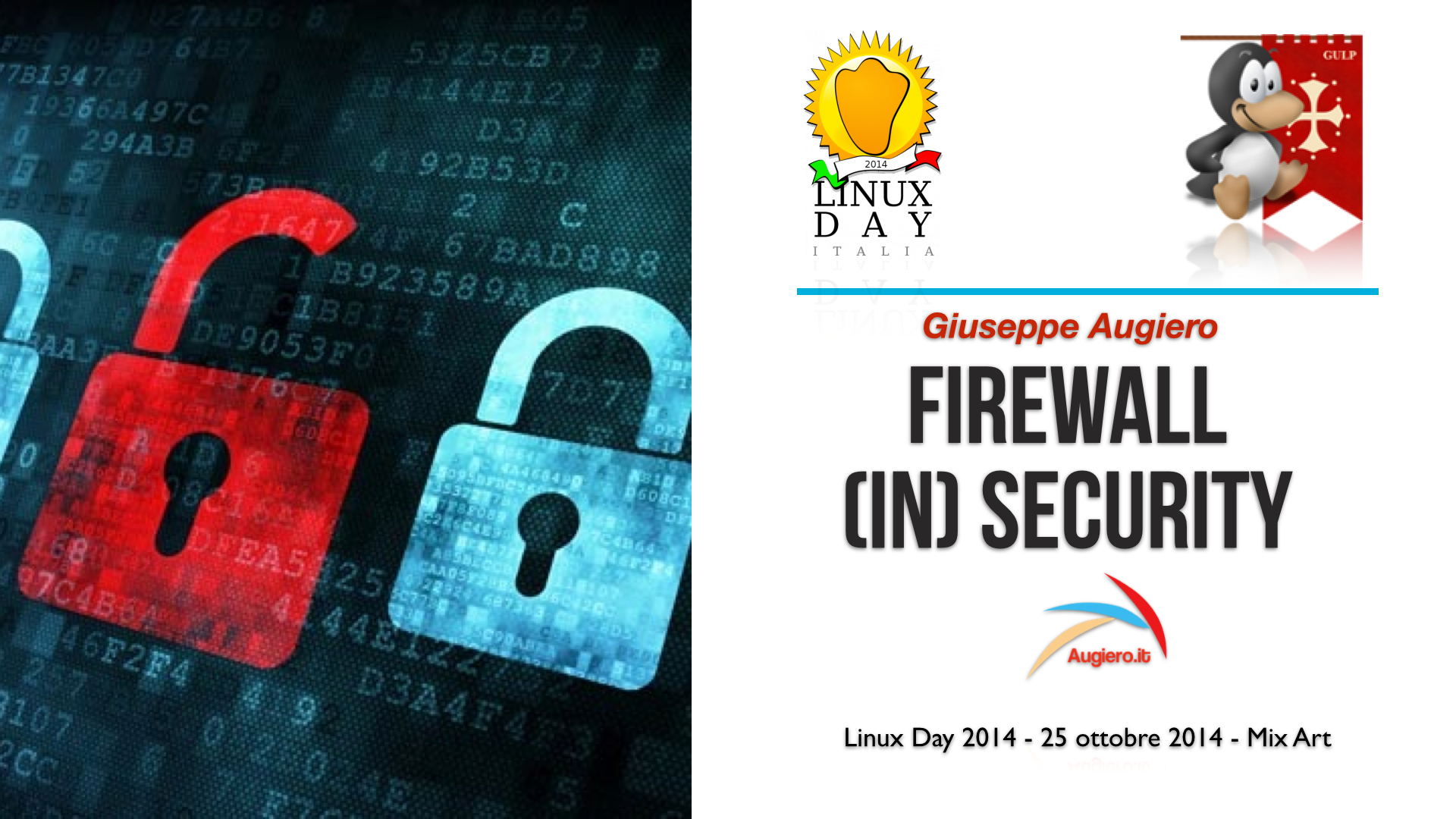 Slide LinuxDay Pisa – Firewall (in)Security