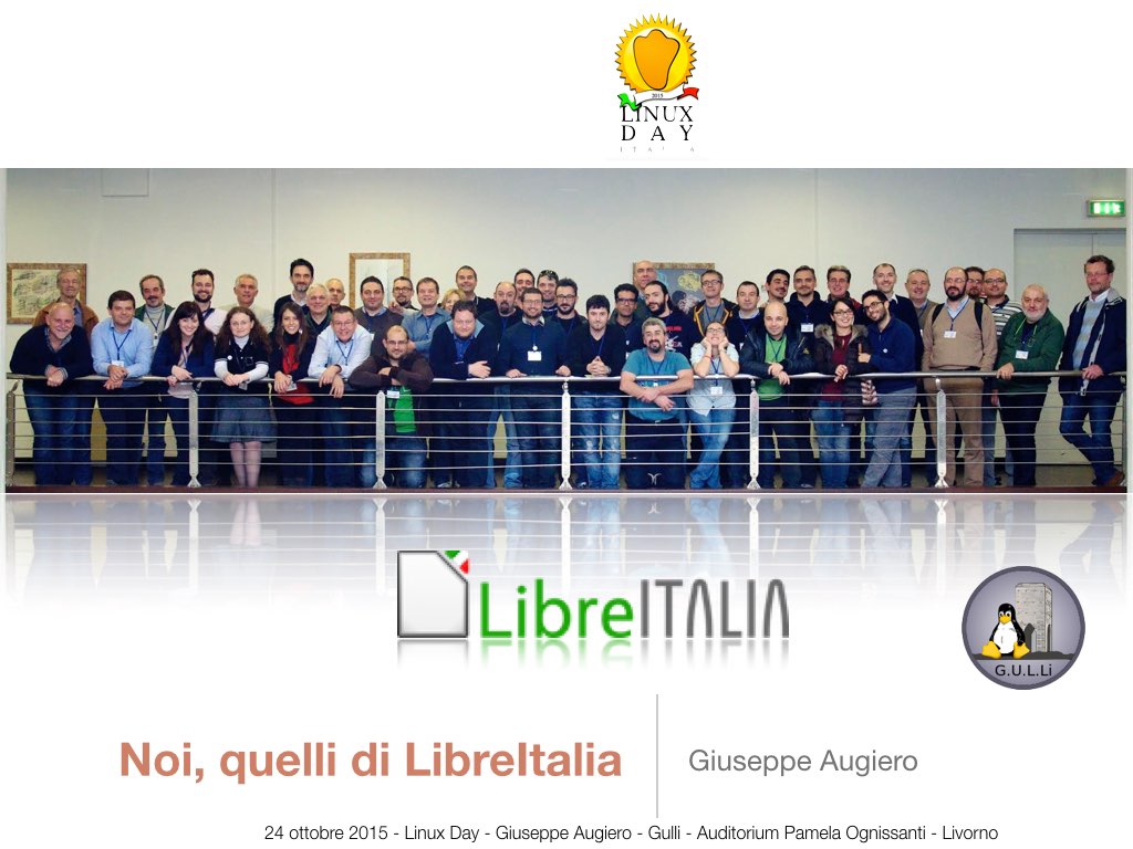 LibreItalia e Linux Day 2015 Livorno