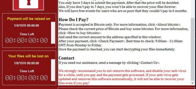 Semplici regole per proteggersi da WannaCry Semplici regole per proteggersi da WannaCry